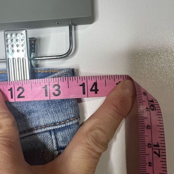 Hudson Krista Ankle Super Skinny Distressed Light Wash Jeans - Picture 5 of 12